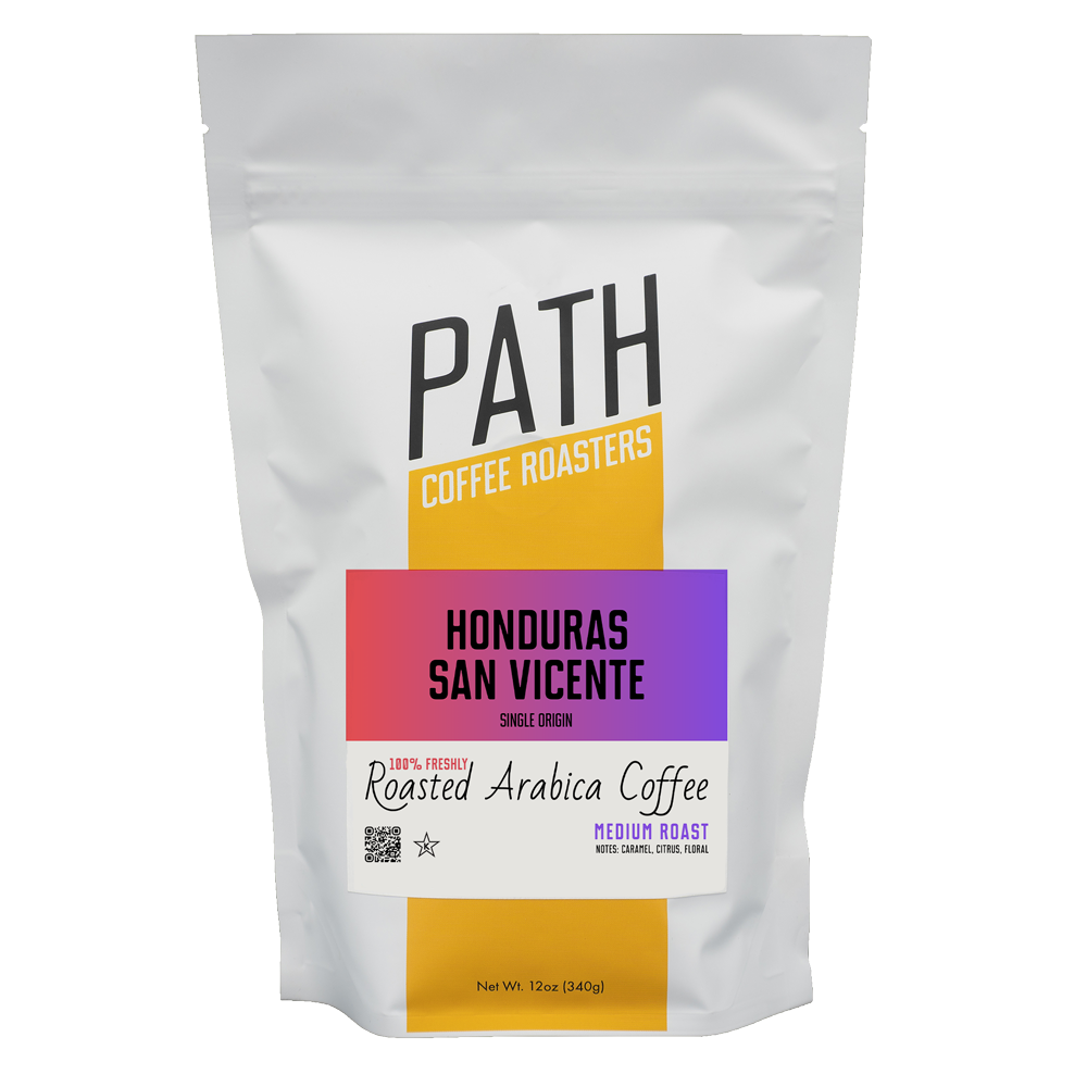 Honduras, San Vicente whole bean coffee