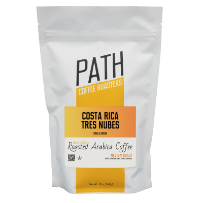 costa rica tres nubes whole bean coffee
